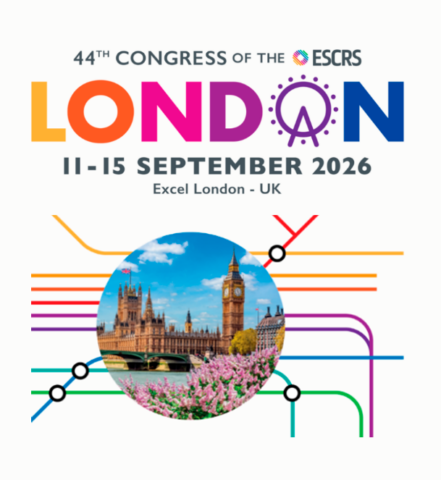 44th congress of the escrs london logo Sept 2026